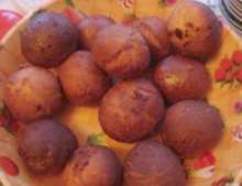 Мясные пончики